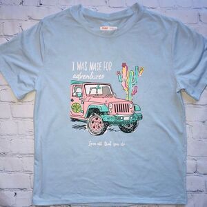 NWOT girls large (8/10) romwe SS graphic tShirt